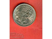 AUSTRALIA AUSTRALIA 20 Cenți emisiune 1980 NOUĂ UNC