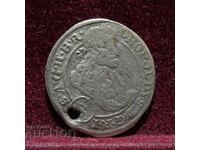 Σιλεσία 3 κρόιτσερ Λεοπόλδος Α' 1696