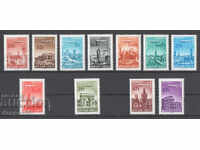 1966. Hungary. Cities and Airplanes