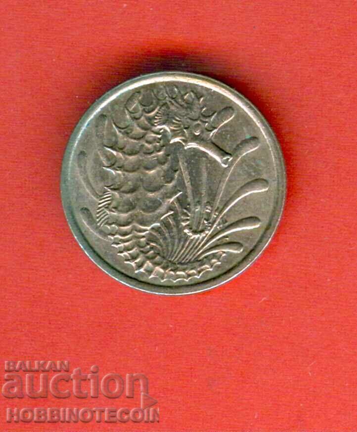 SINGAPUR SINGAPORE 0.10 10 Cenți emisiune issue 1980 NOUĂ UNC cu preț 1.74 BGN | € 0.89