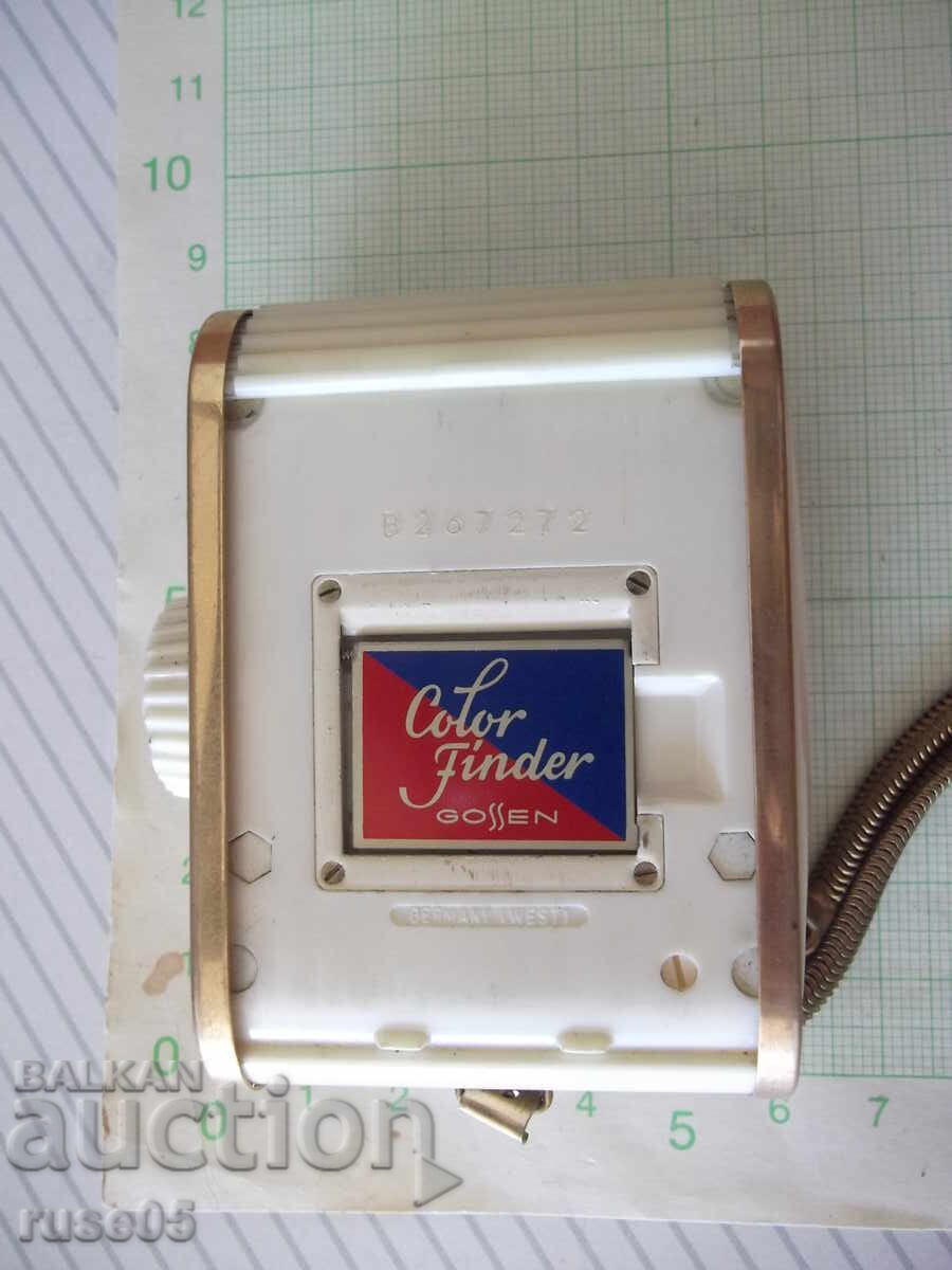Light Meter "Sixtomat - Color Finder GOSSEN" German with price 40.00 BGN | € 20.45