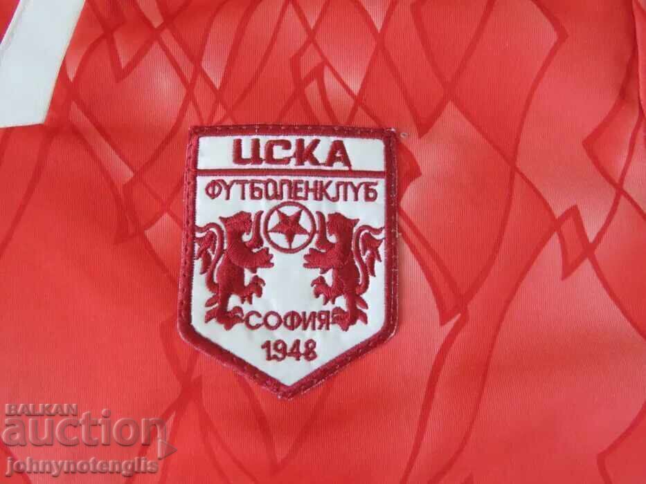 Tricou de fotbal vechi al echipei CSKA Sofia, replică cu preț 120.00 BGN | € 61.36 Tricou de fotbal vechi al echipei CSKA Sofia, replică cu preț 120.00 BGN | € 61.36