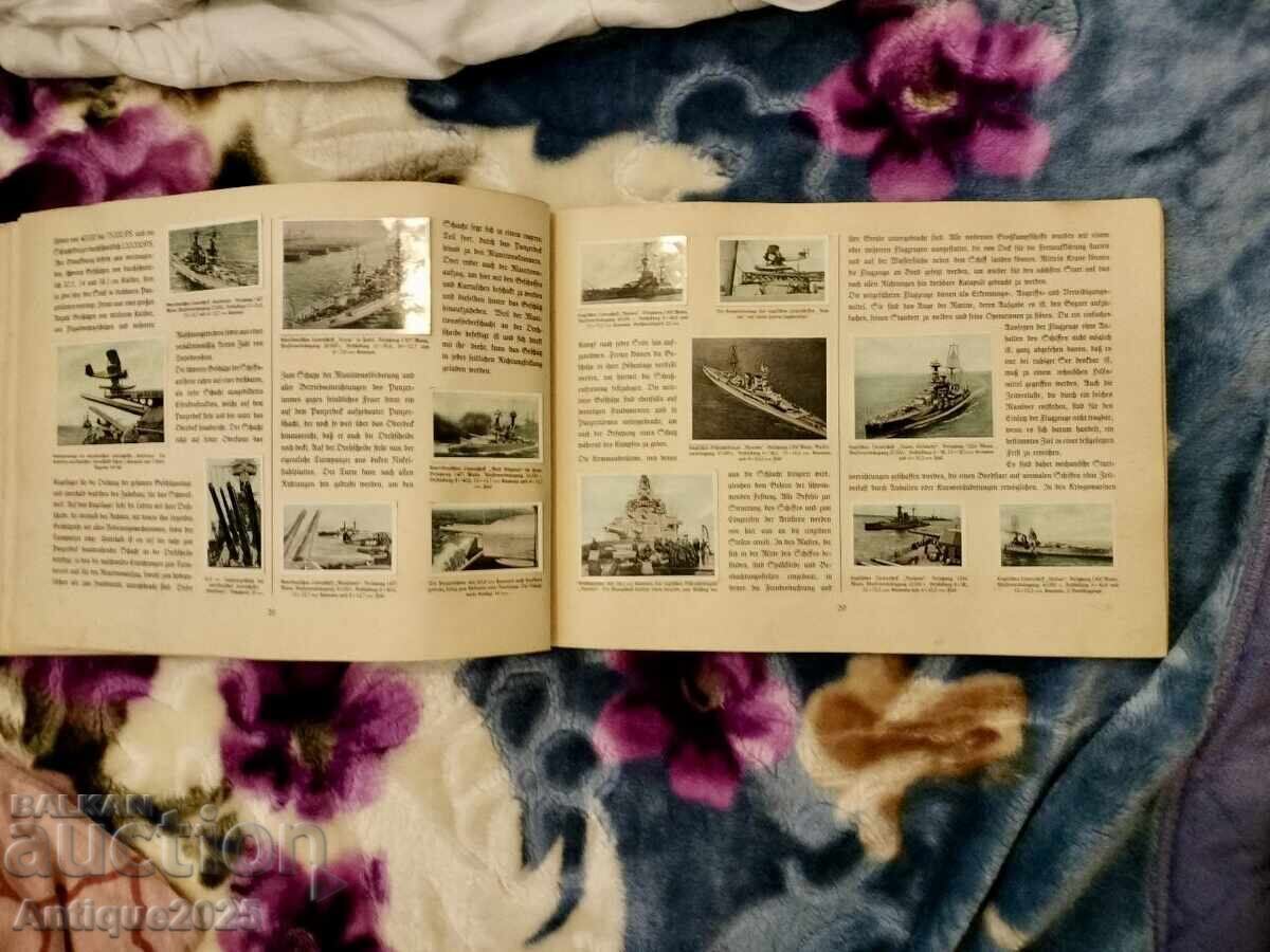 Carte germană originală din anii 1930 - 6