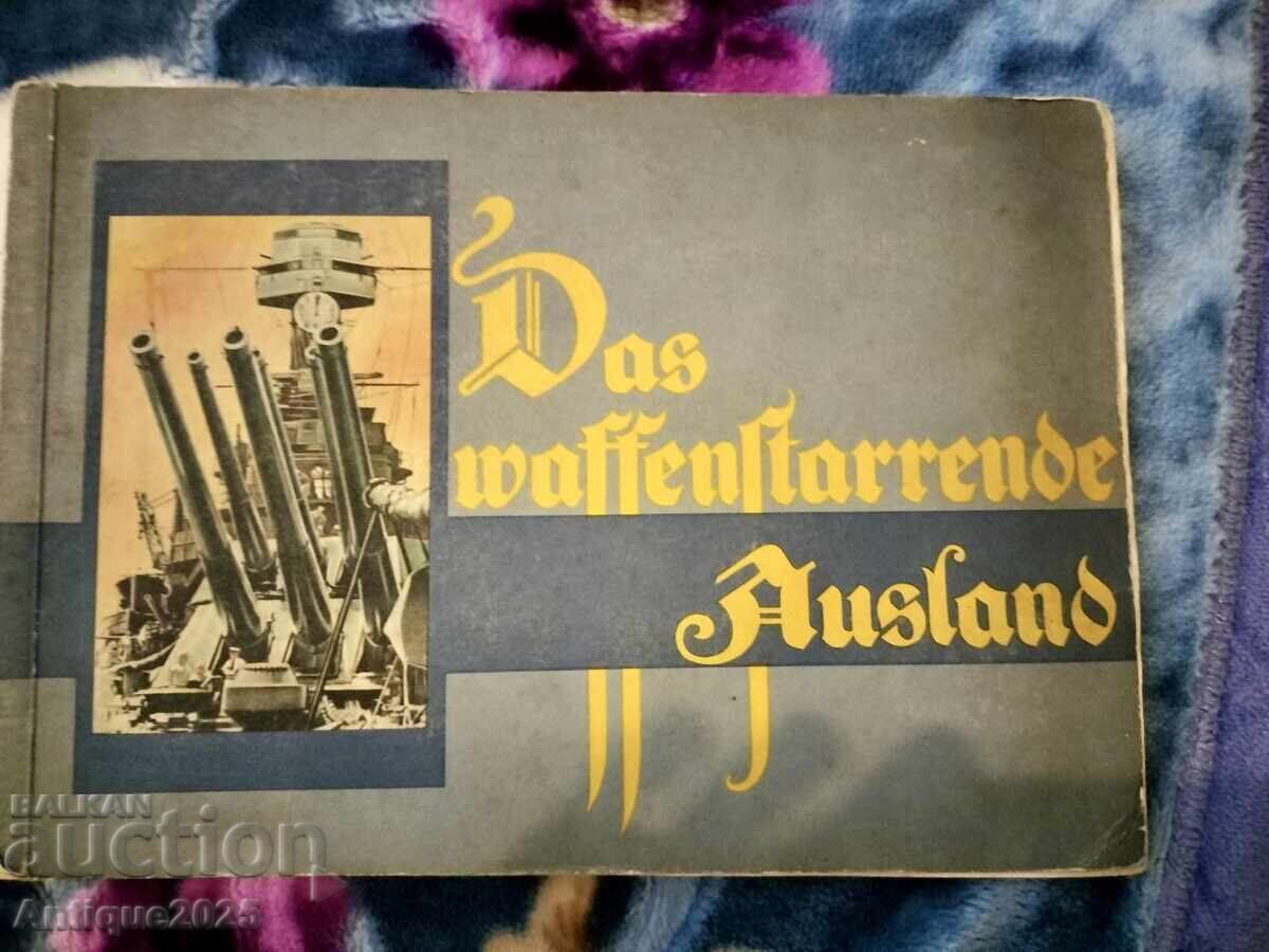 Carte germană originală din anii 1930