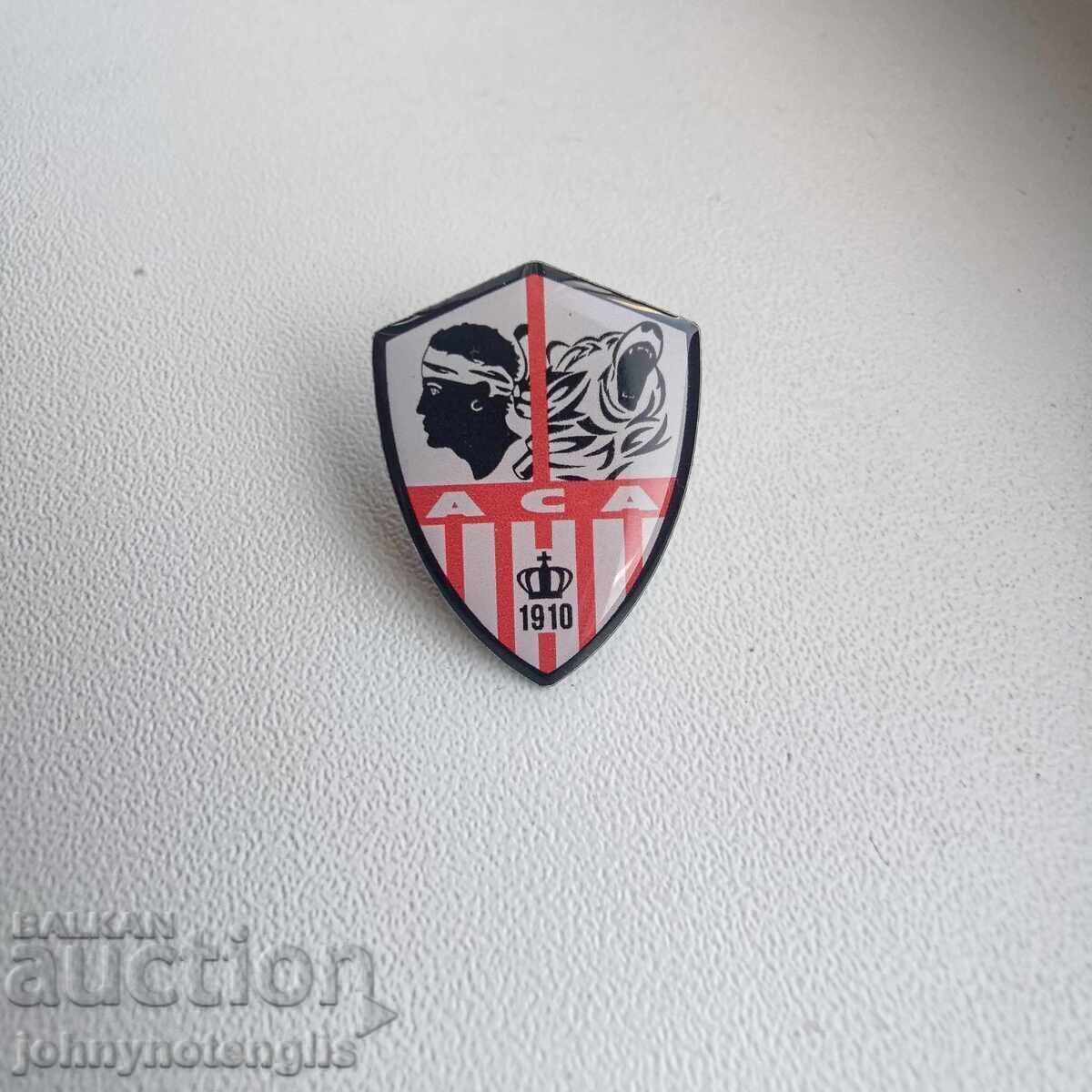 Emblemă oficială de fotbal al echipei Ajaccio (Franța)