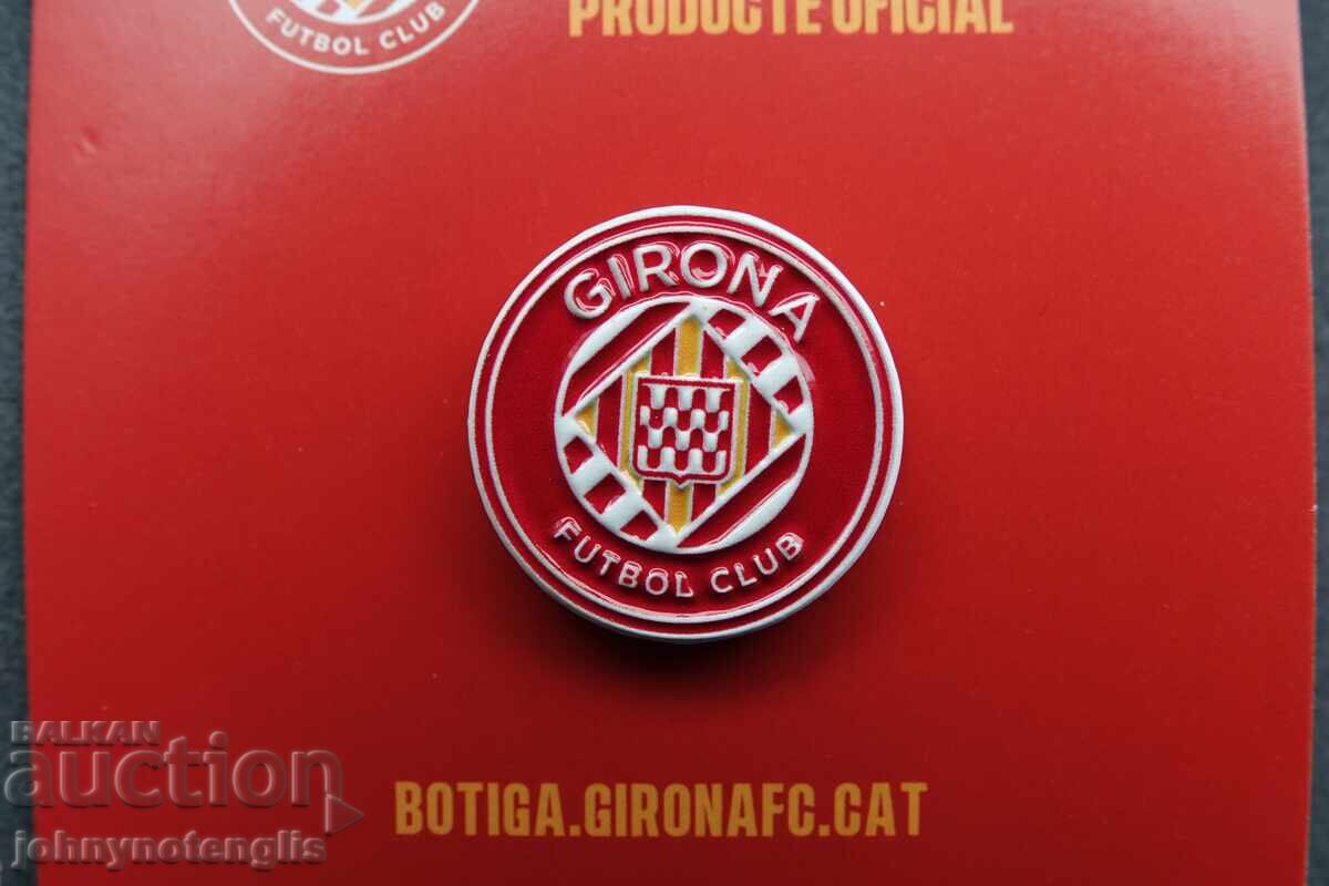 Official Girona (Spain) Football Badge