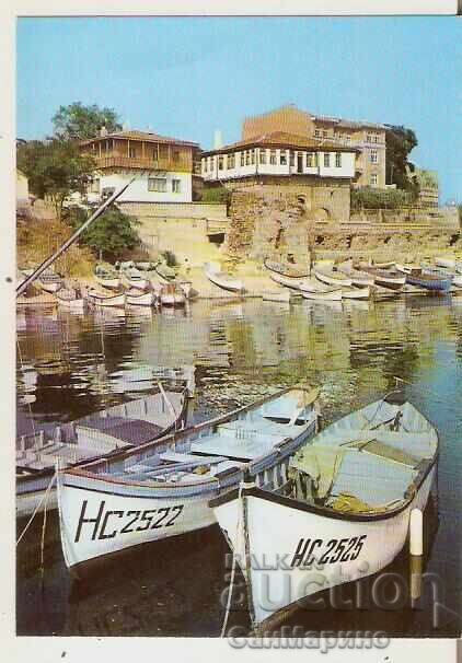 Carte poștală Bulgaria Nessebar Portul 27* Carte poștală Bulgaria Nessebar Portul 27*