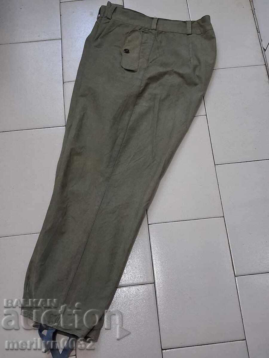 Pantaloni de ofițer din uniforma de vară de teren, anii '50 BNA cu preț 98.00 BGN | € 50.11