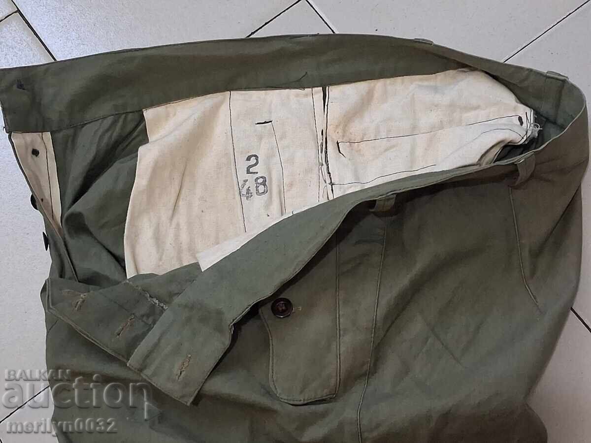 Pantaloni de ofițer din uniforma de vară de teren, anii '50 BNA - 6