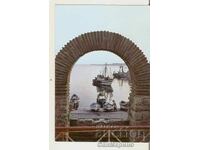 Καρτ ποστάλ Βουλγαρία Νεσέμπαρ Λιμάνι 29*