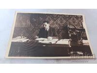 Fotografie Bărbat în birou de lucru 1935