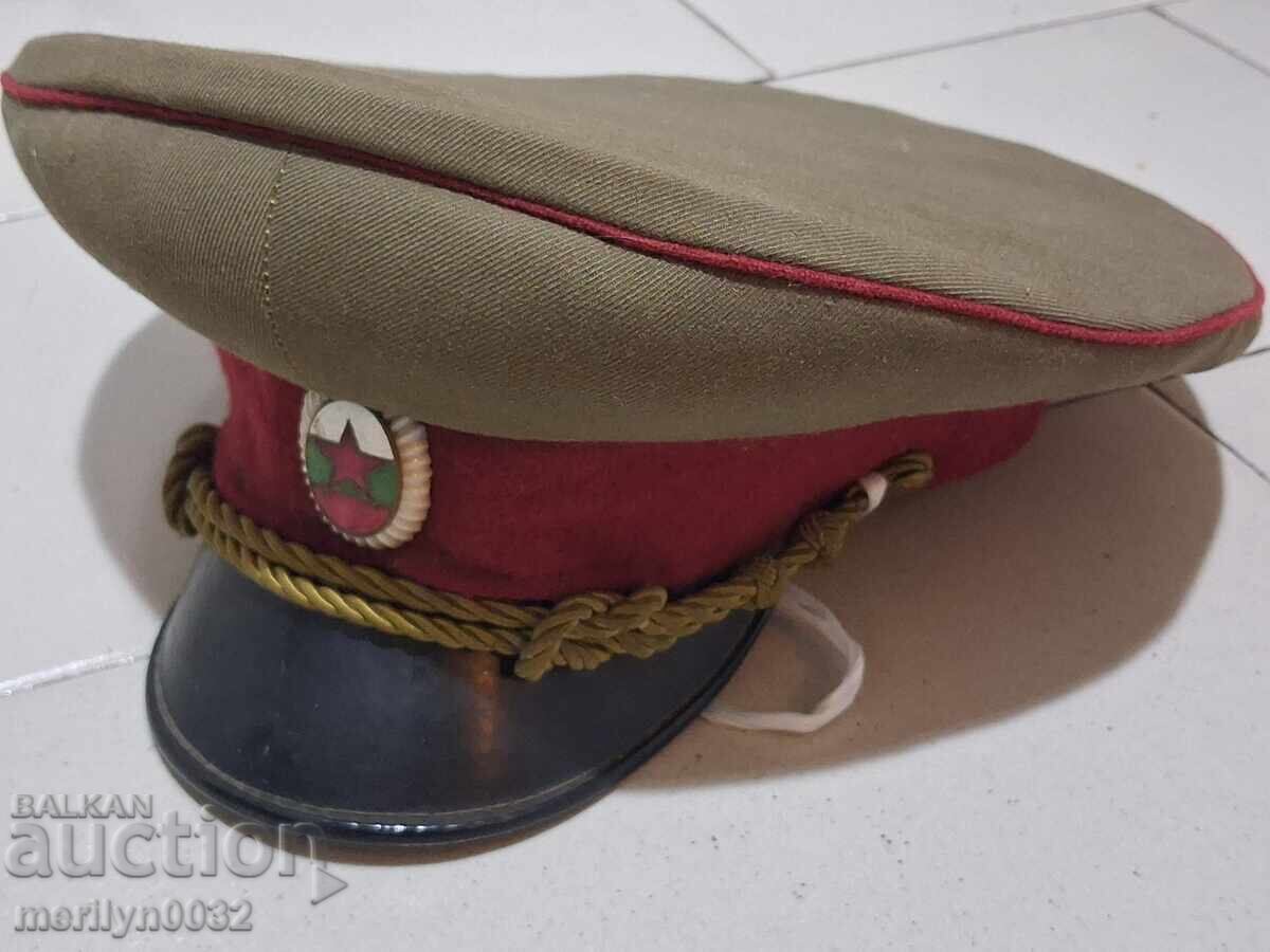 Στρατιωτικό καπέλο (φουράζκα) 40-50's, Λαϊκή Δημοκρατία της Βουλγαρίας, σμάλτινη κοκάρδα - 6