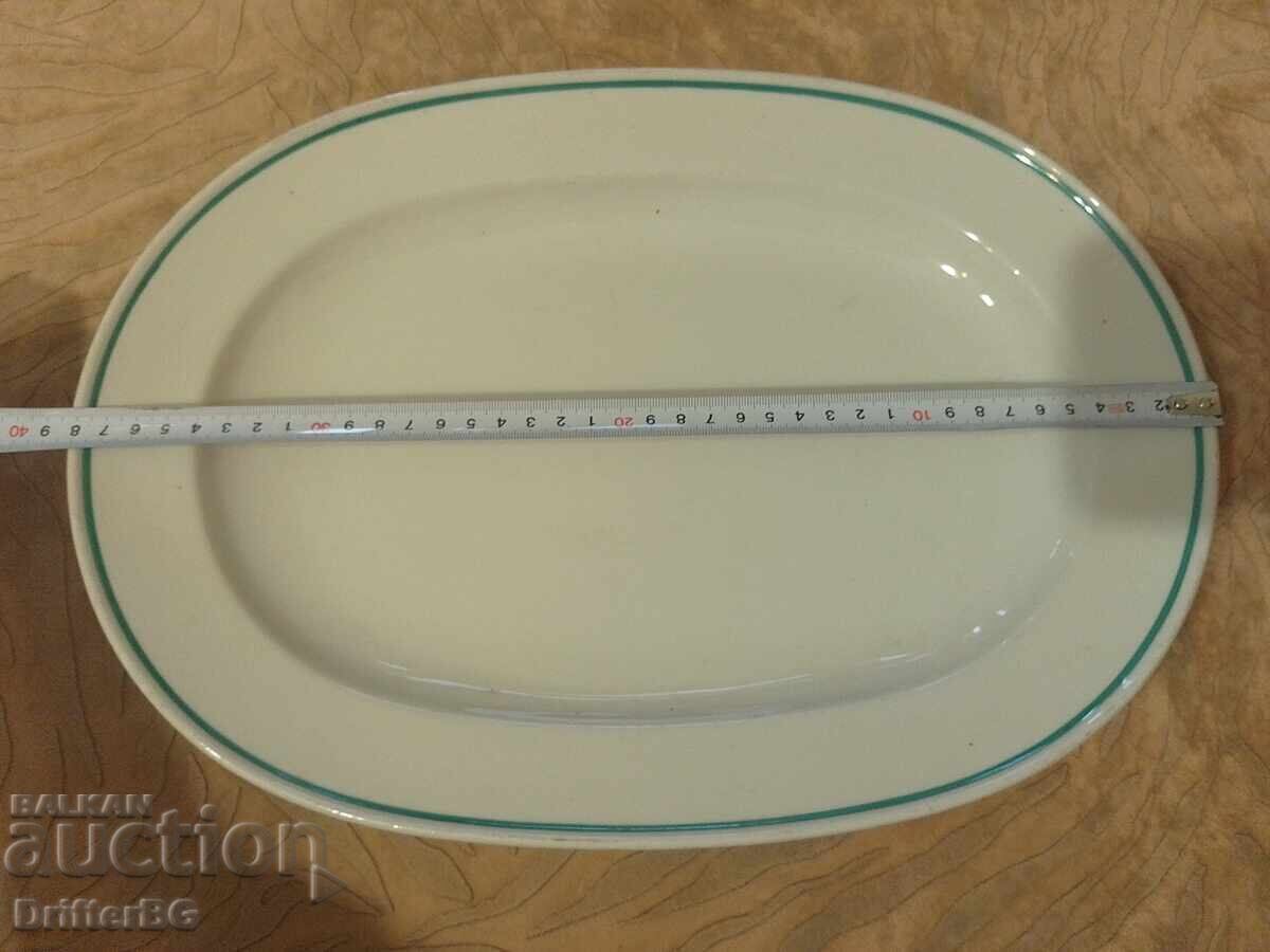 Δημοπρασία Παλιό πορσελάνη, σήμανση, πιάτο 38/26εκ Δημοπρασία Παλιό πορσελάνη, σήμανση, πιάτο 38/26εκ