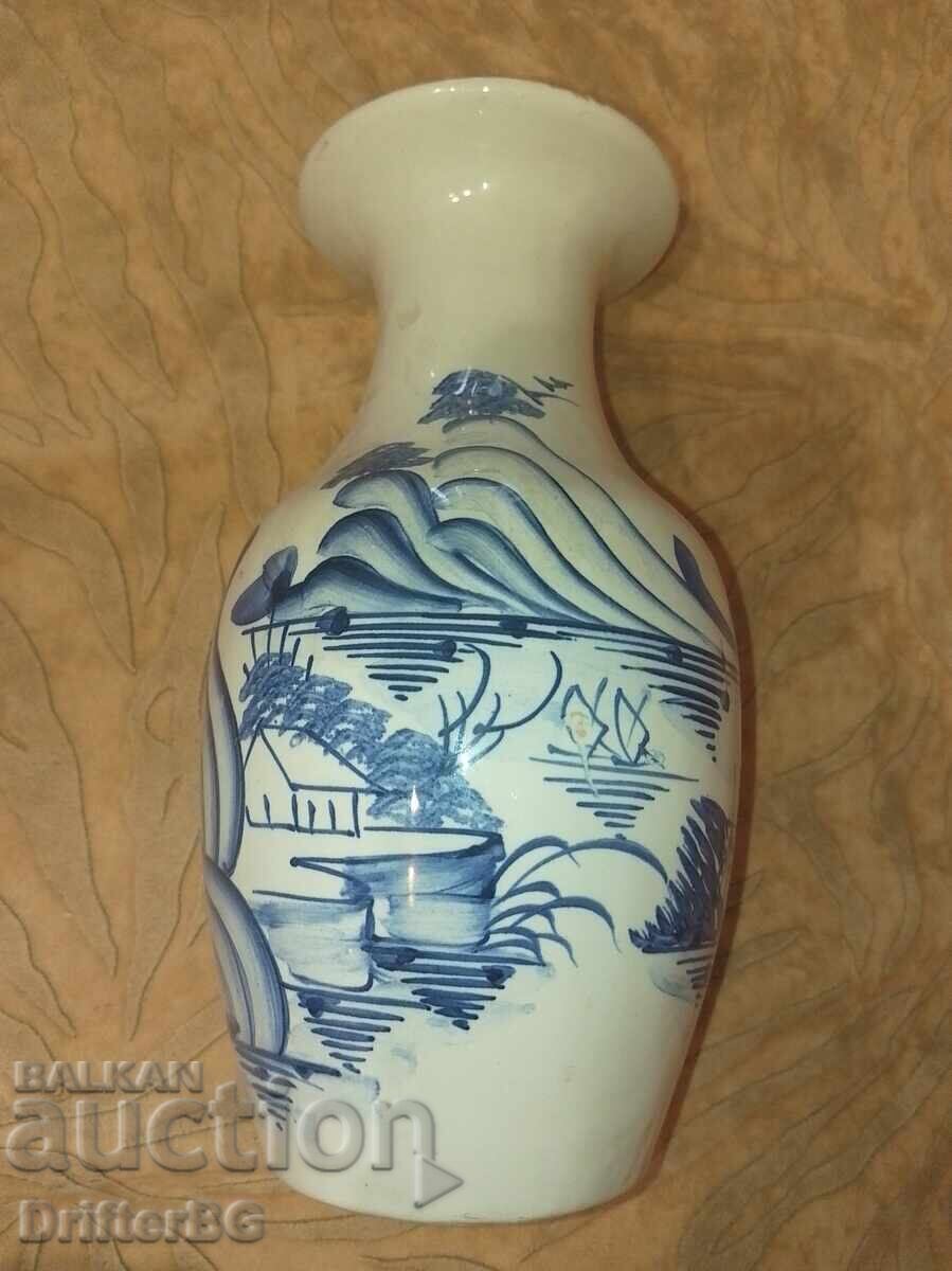 Old porcelain, marking, vase height 22 cm Old porcelain, marking, vase height 22 cm