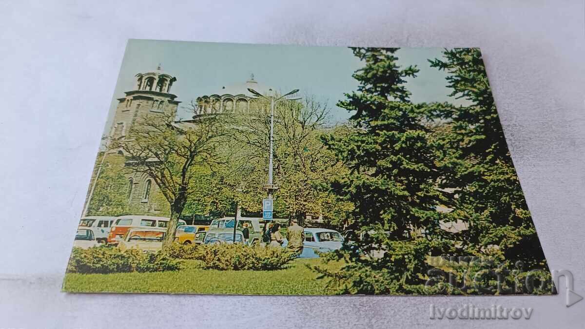 Carte poștală Sofia Biserica Sf. Nedelia 1980 Carte poștală Sofia Biserica Sf. Nedelia 1980