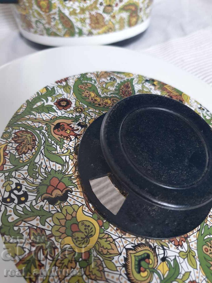 Българска емайлирана тенджера - кашмир - 5