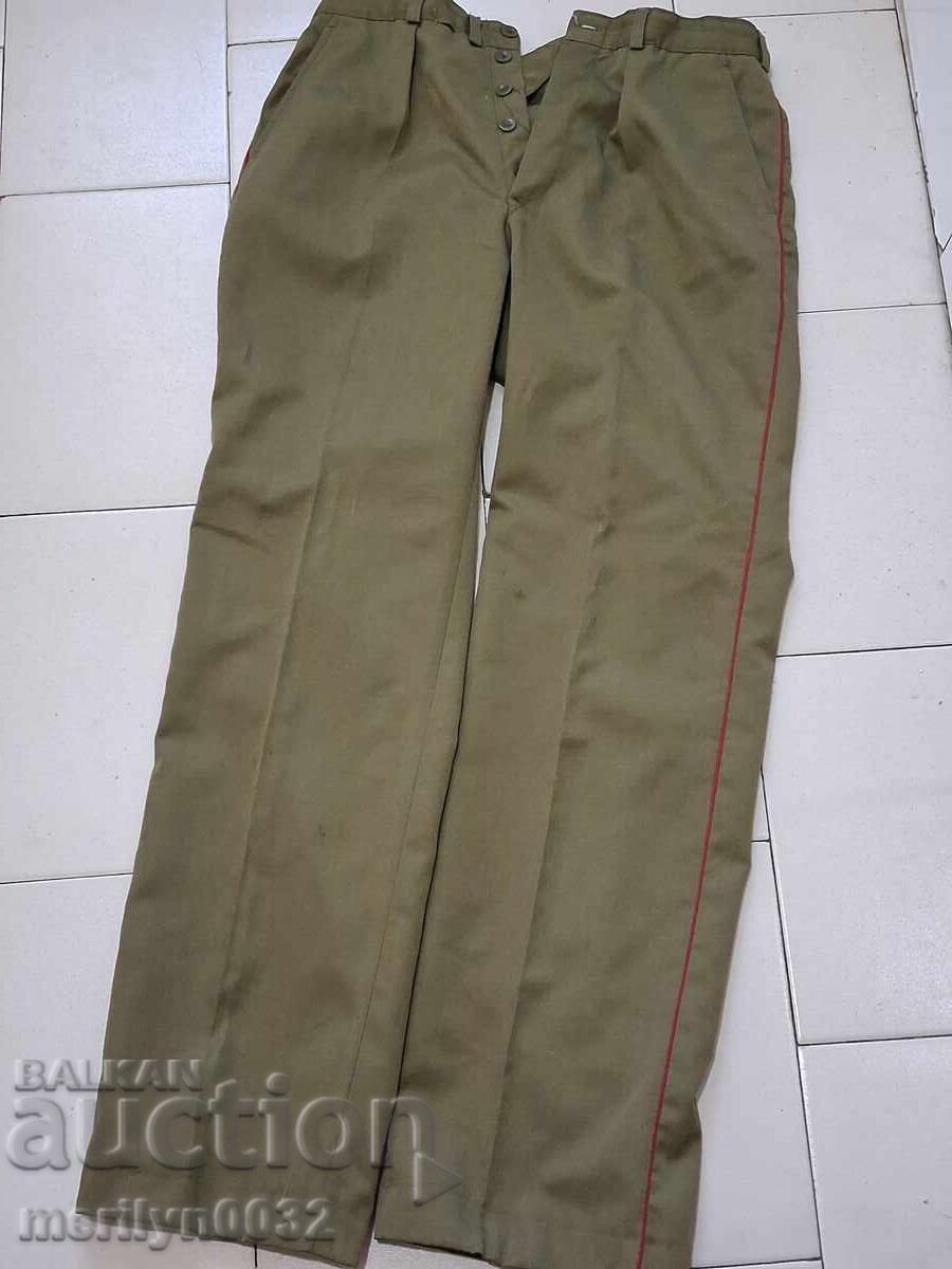 Δημοπρασία Παντελόνι αξιωματικού από θερινή στολή καθημερινής χρήσης, δεκαετία 1970, ΒΝΑ