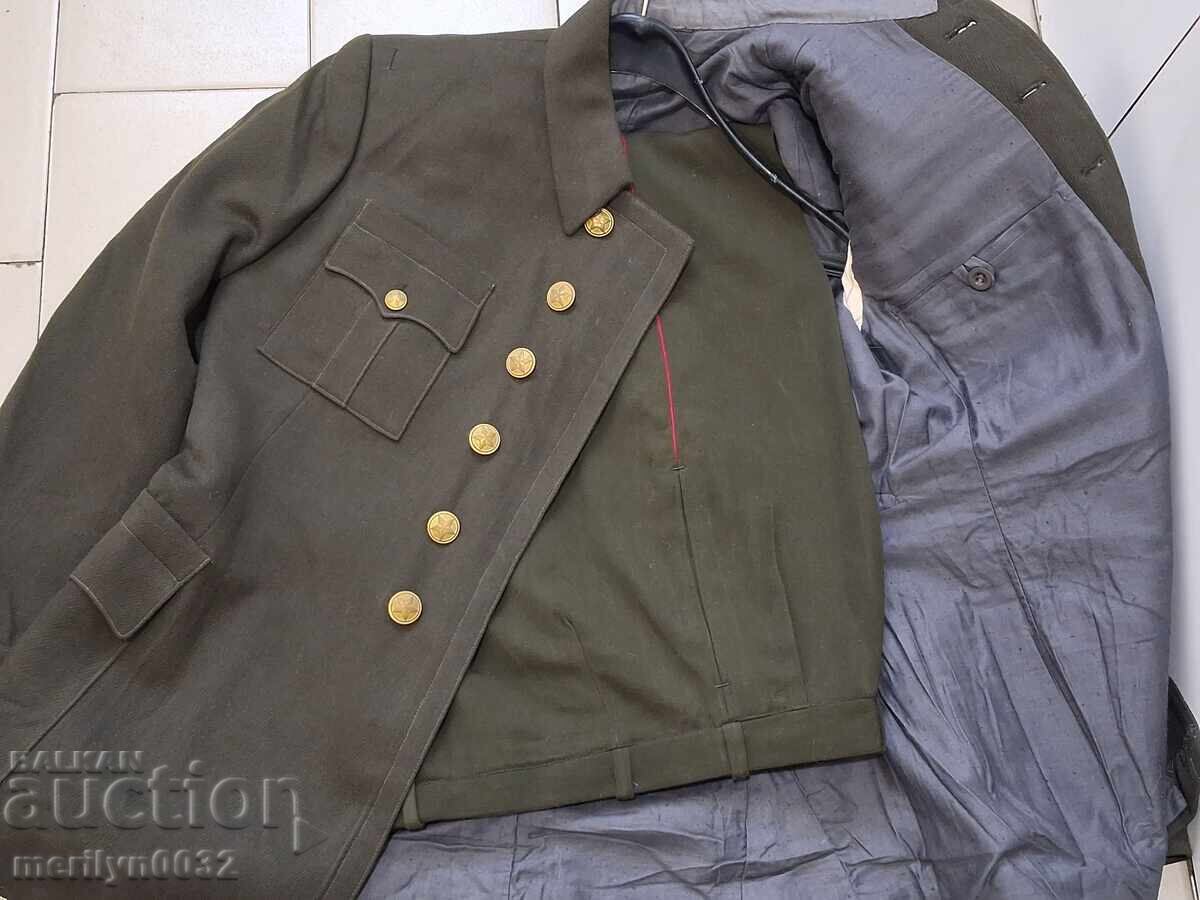 Δημοπρασία Στολή χειμερινή καθημερινή αξιωματικού δεκαετίας 1950 ΒΝΑ