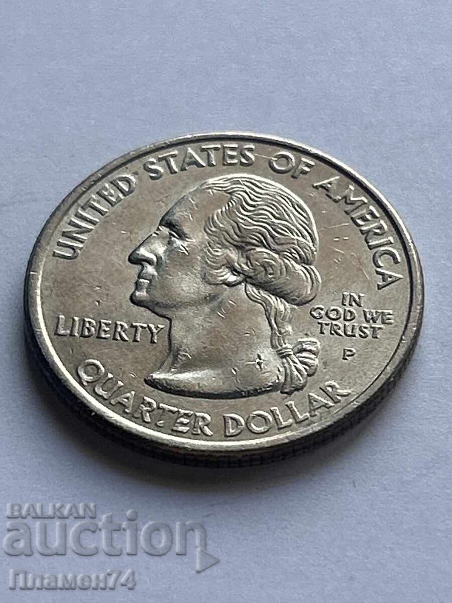 1/4 dolar 2000 SUA Carolina de Sud P 1/4 dolar 2000 SUA Carolina de Sud P