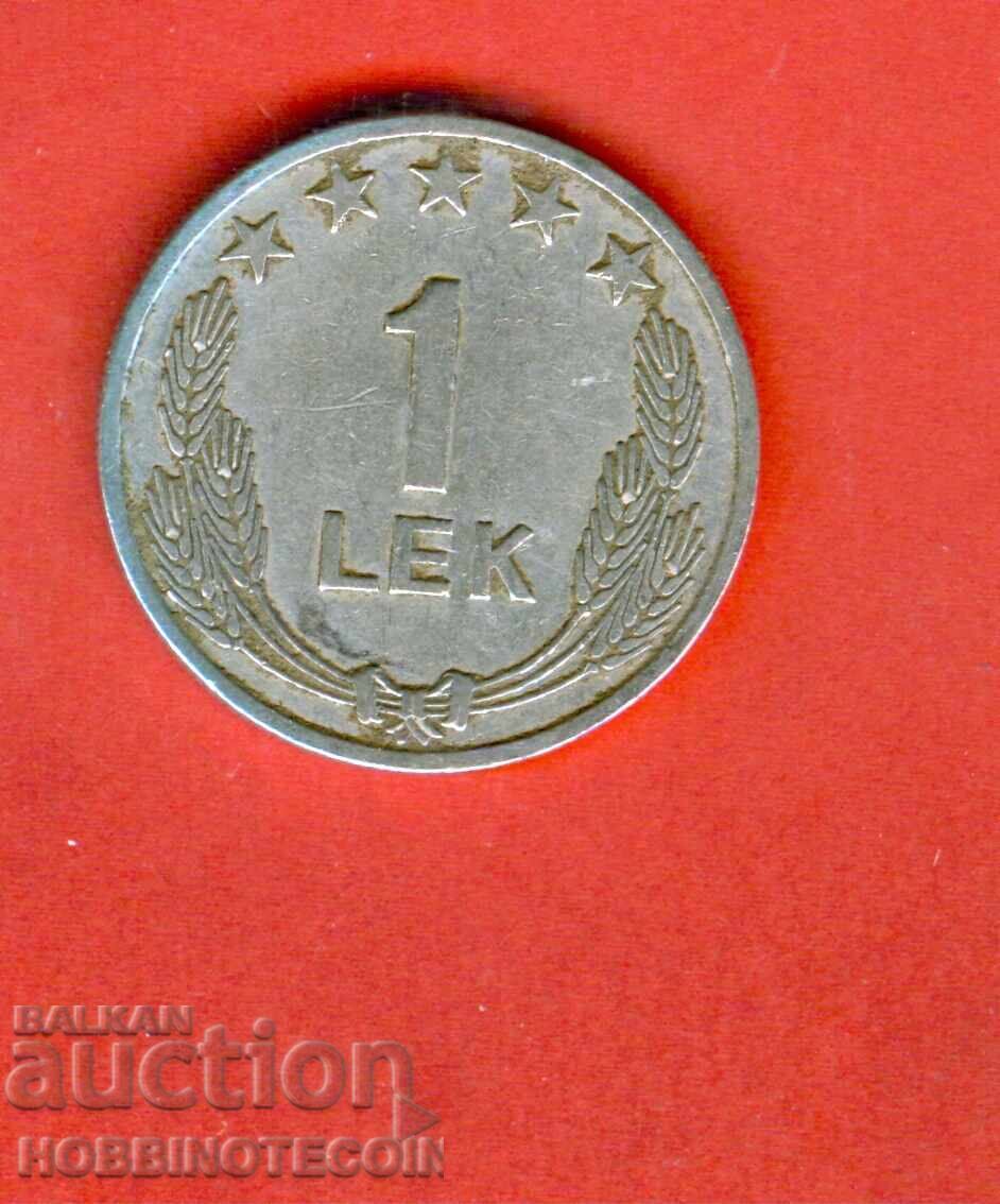 ALBANIA 1 Lek issue 1964