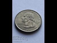 1/4 dolar 2000 SUA Massachusetts P