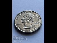 1/4 dolar 2000 SUA Virginia D