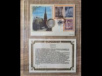 Αυστρία Καθεδρικός Ναός Αγίου Στεφάνου νομισματικό δελτίο 1988