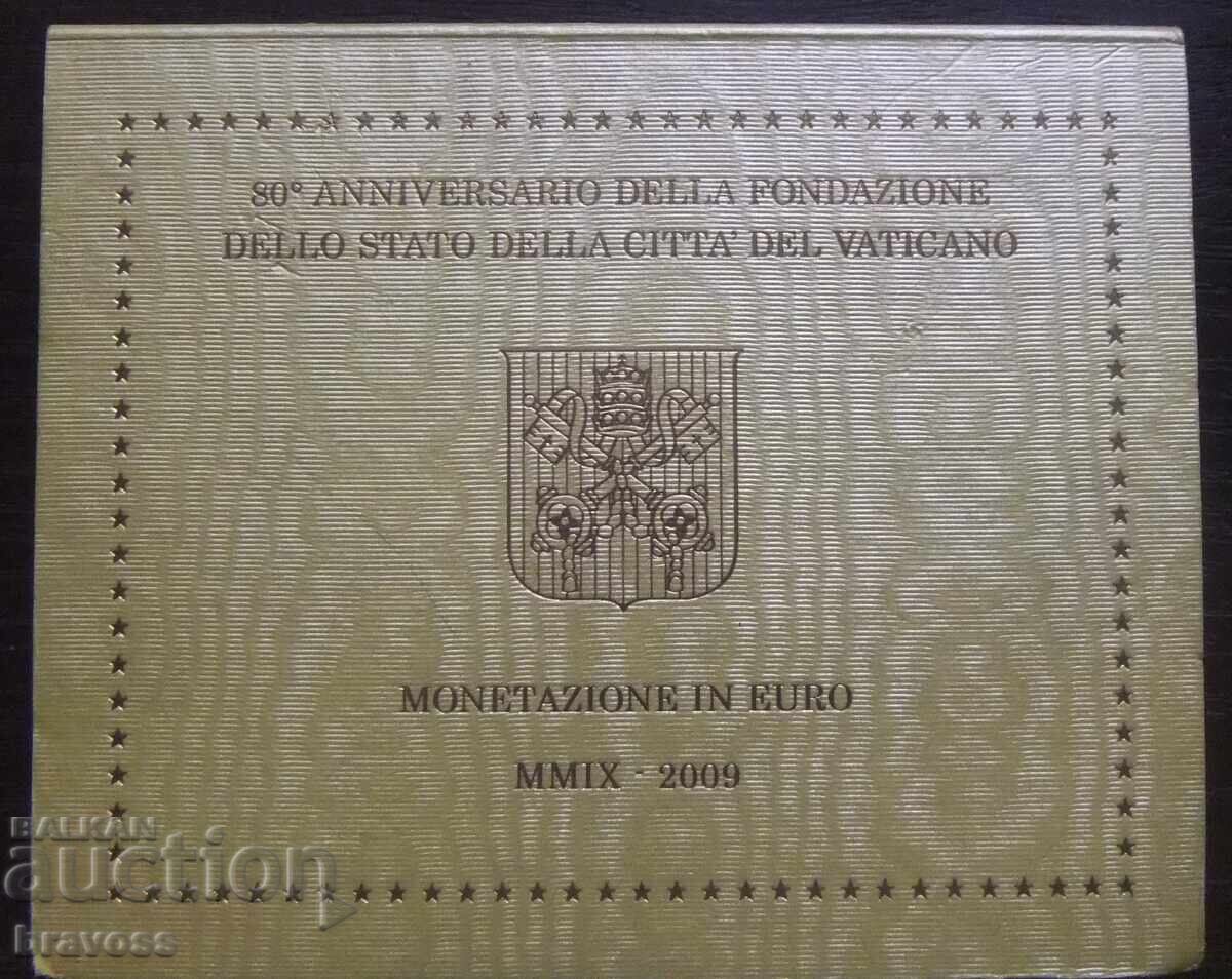 Βατικανό - σετ ευρώ - 2009 με τιμή 130.00 BGN | € 66.47 Βατικανό - σετ ευρώ - 2009 με τιμή 130.00 BGN | € 66.47