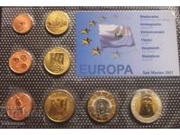 San Marino - Euro Set - 2011 - Proof