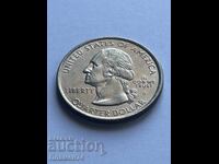 1/4 dolar 1999 SUA Connecticut D