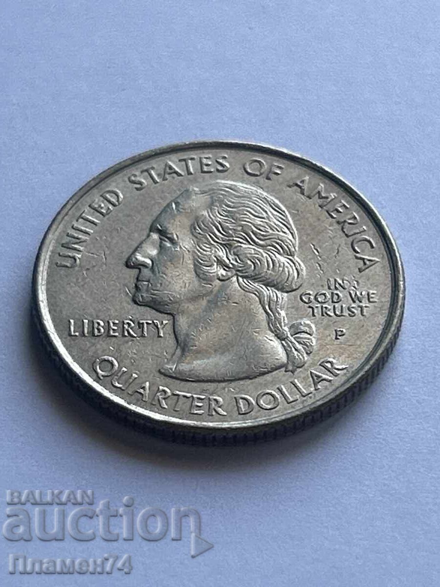 1/4 dollar 1999 USA Connecticut P