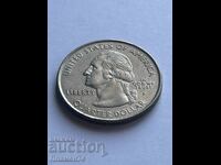 1/4 dolar 1999 SUA Connecticut P