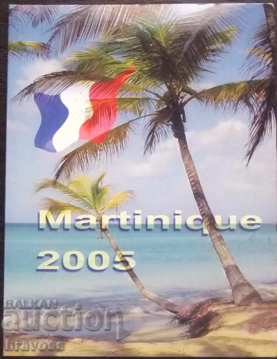 Мартиника - евро сет - 2005 - проби Мартиника - евро сет - 2005 - проби