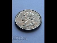 1/4 dolar 2001 SUA New York D