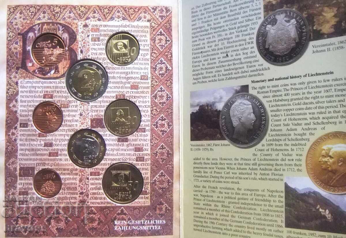 Auction Liechtenstein - Euro Set - 2004 - Proof Auction Liechtenstein - Euro Set - 2004 - Proof