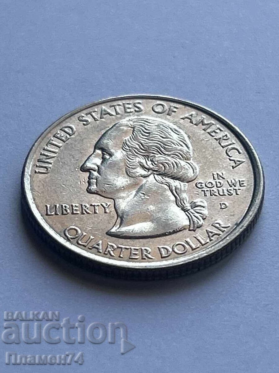 1/4 δολάριο 2001 ΗΠΑ Νέα Υόρκη D