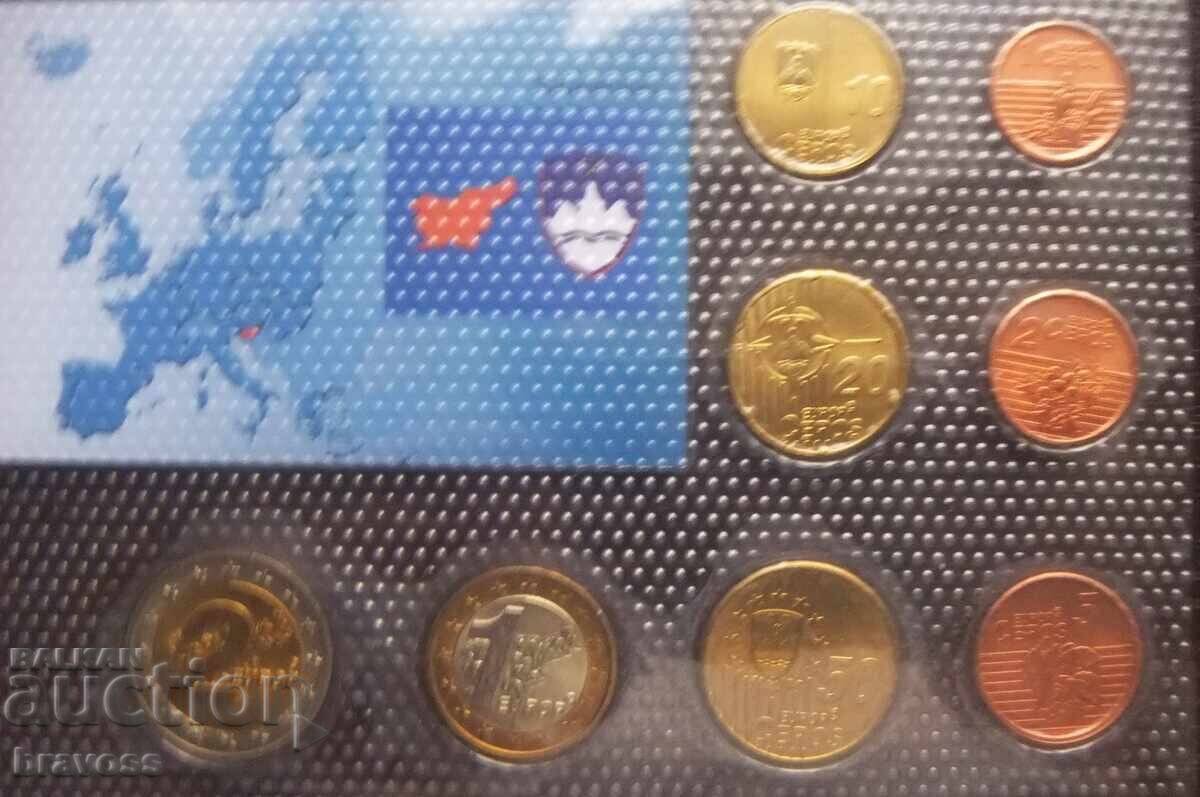 Slovenia - set euro - 2006 - probe cu preț € 12.70 | 24.84 BGN