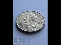 1/4 dolar 2001 SUA New York P