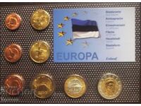 Εσθονία - σετ ευρώ - 2010 - δοκιμασμένο