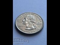 1/4 dolar 2001 SUA Vermont D