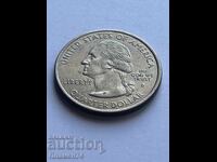 1/4 dolar 2001 SUA Carolina de Nord D