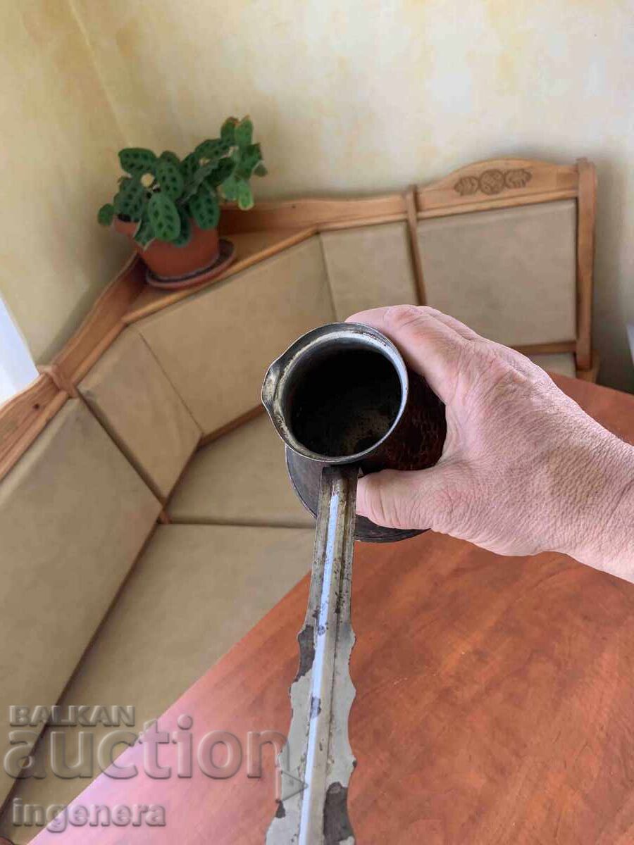 ΤΖΕΖΒΕ ΜΕ ΜΕΔΙ ΧΑΛΚΙΝΟ ΑΡΧΑΙΟ-500 ML.-ΣΦΥΡΗΛΑΤΟ - 5