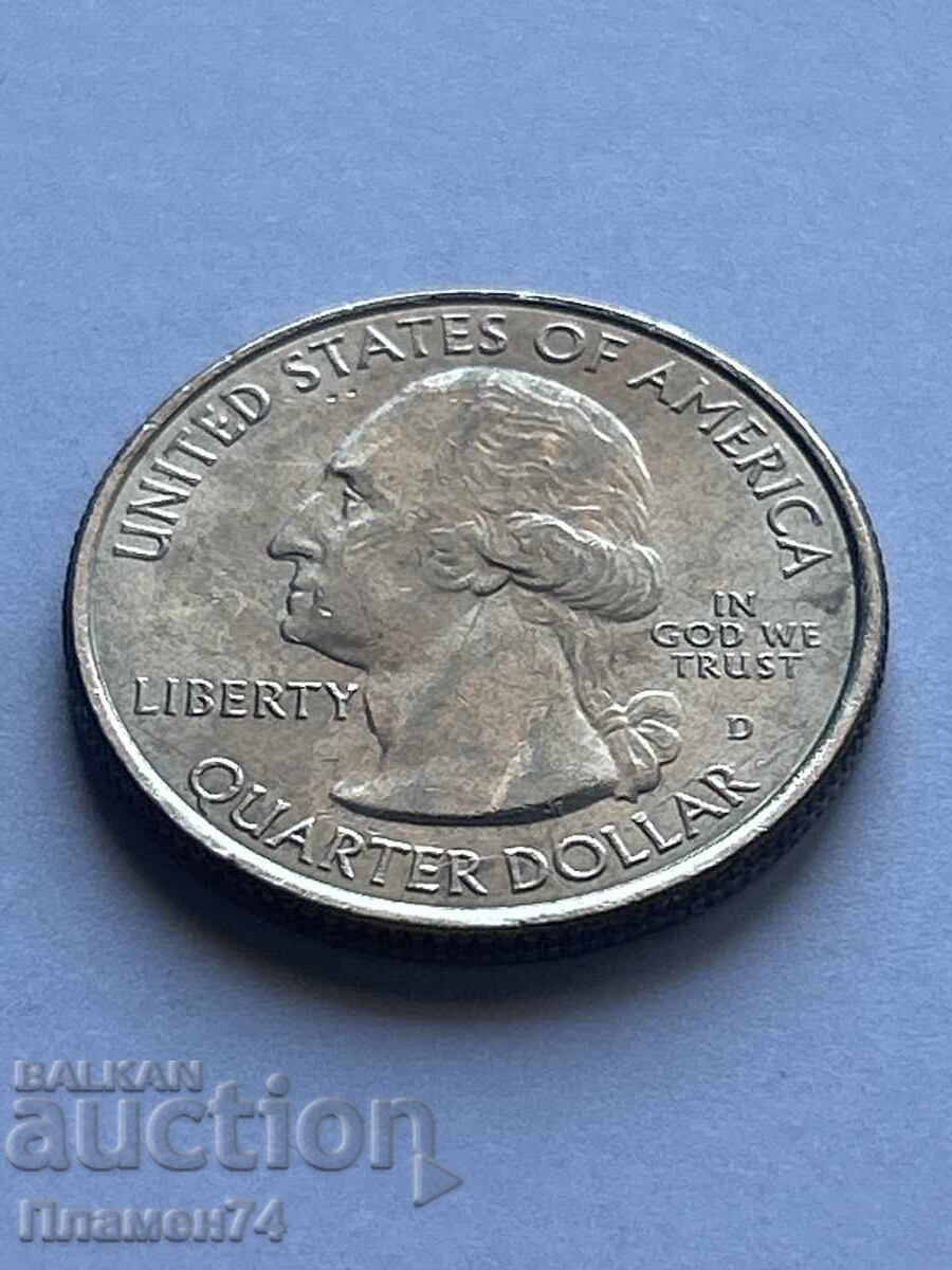 1/4 Dollar 2016 USA Harpers Ferry National Historical Park