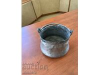 Kettle, smaller copper pot, antique vessel - 1.5 L. Ornaments