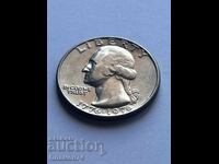 1/4 dolar 1976 SUA Independența