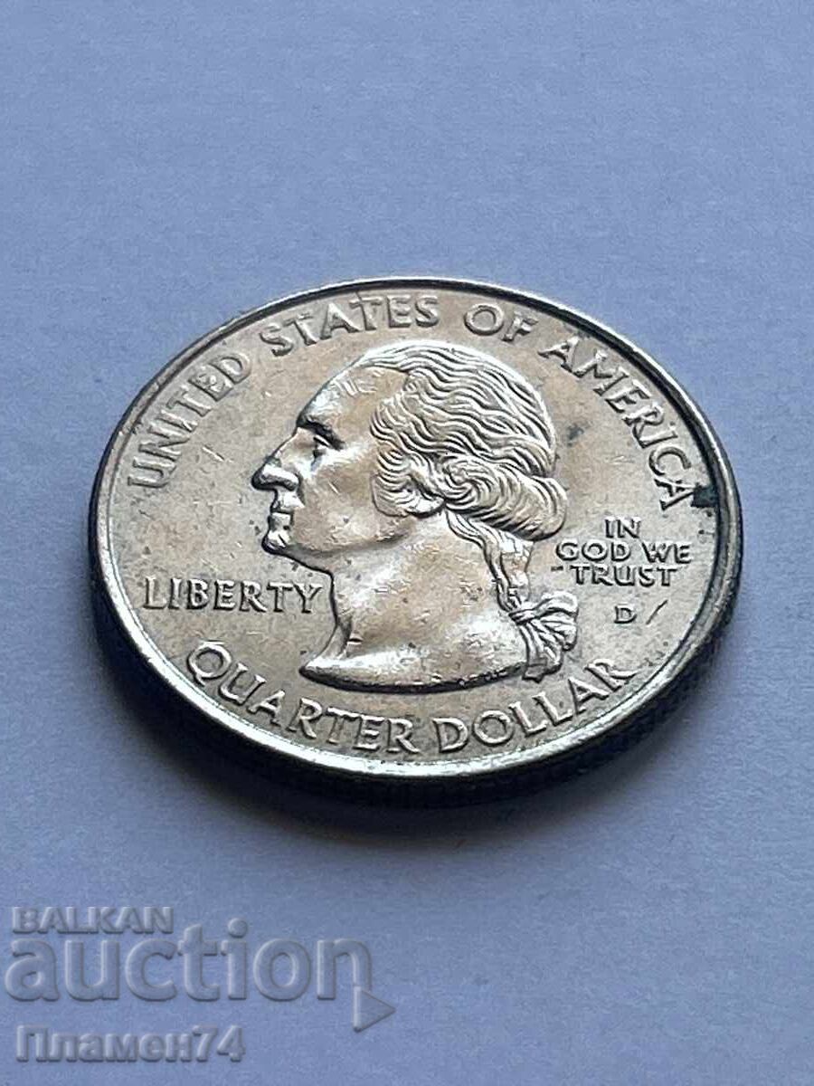 1/4 dolar 2000 SUA Maryland D