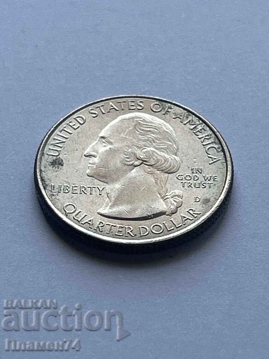 1/4 δολάριο 2015 ΗΠΑ The Blue Ridge Parkway D