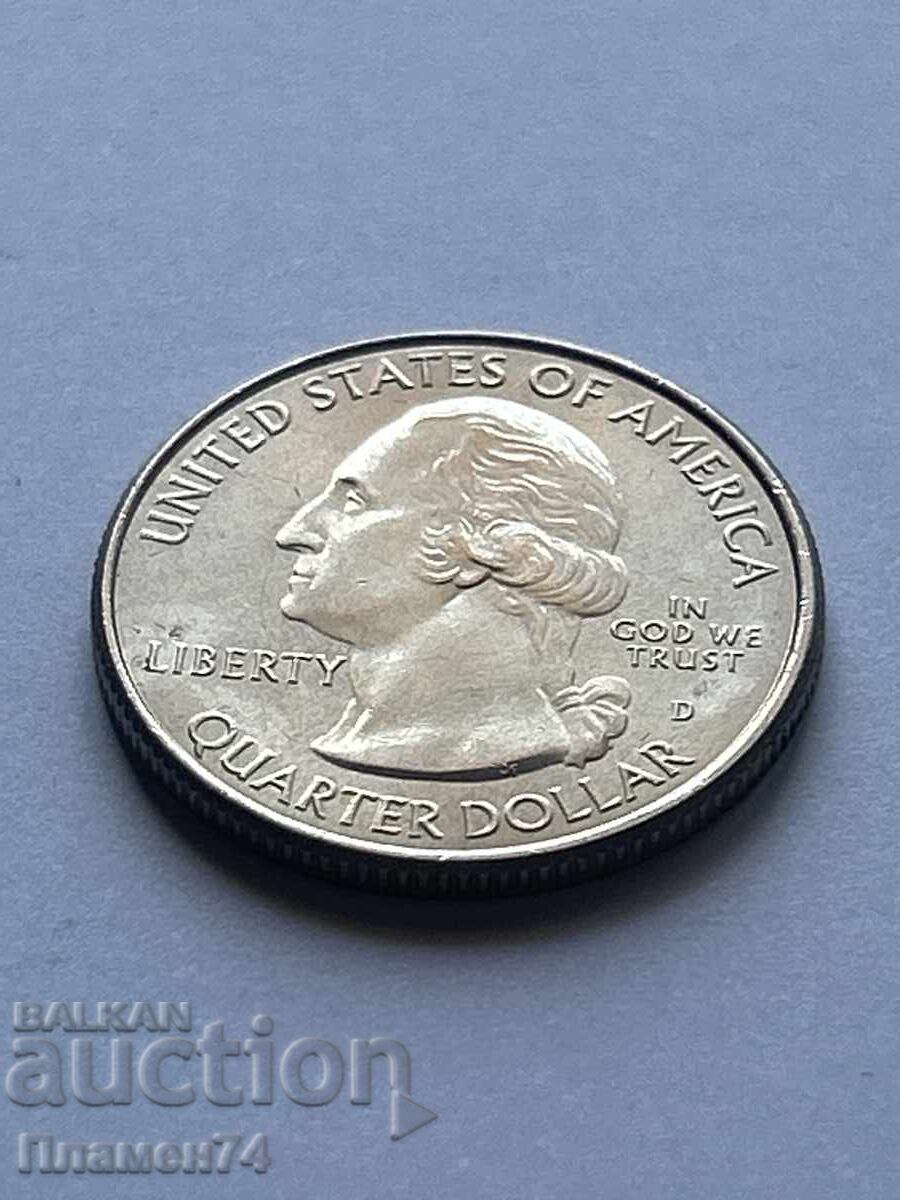 1/4 δολάριο 2015 ΗΠΑ The Blue Ridge Parkway D