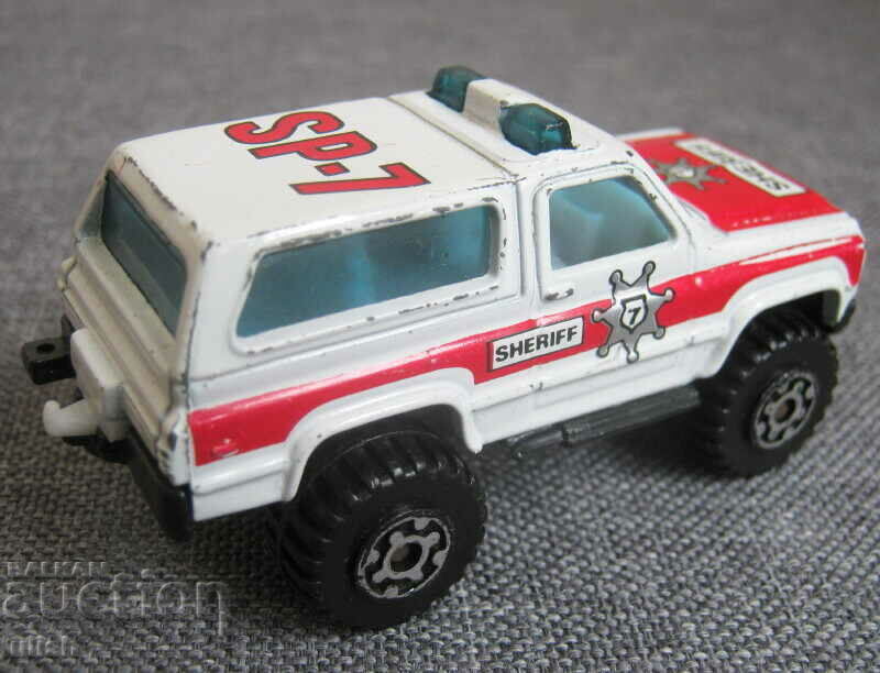 1983 Matchbox Macau 4X4 Chevy Blazer Matchbox with price 20.00 BGN | € 10.23