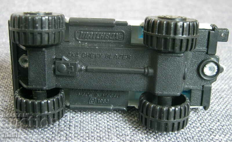 Auction  1983 Matchbox Macau 4X4 Chevy Blazer Matchbox